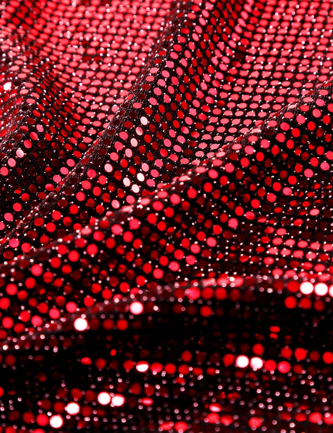 ZEROYAA Men's 70s Sequin Tank Top Shiny Disco Metallic Sleeveless Shirt